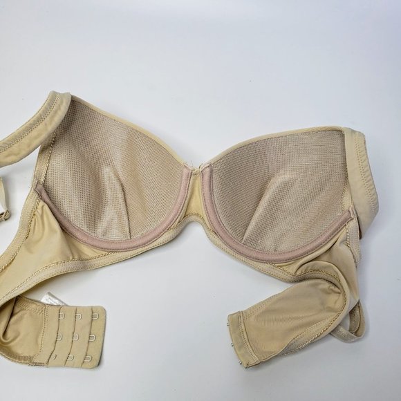 Barely Breezies Full Coverage Wide Strap Bra 34B - Picture 7 of 10